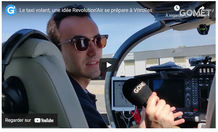 [Vidéo] À bord du DA62, le taxi volant de la compagnie vitrollaise Revolution’Air